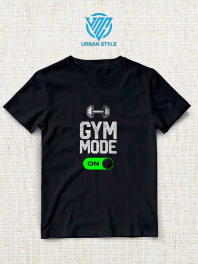 Camiseta Gym Negra.