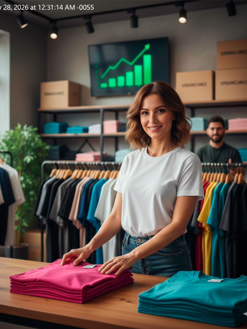 Camisetas llanas y Personalizadas Moda Urbana en Ecuador 11 imagen chica
